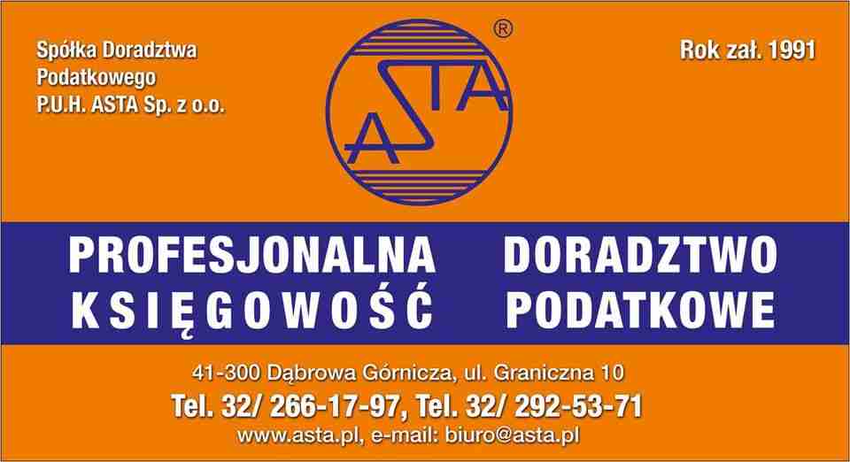 BIURO RACHUNKOWE ASTA - doradztwo podatkowe DĄBROWA GÓRNICZA doradztwo podatkowe DĄBROWA GÓRNICZA